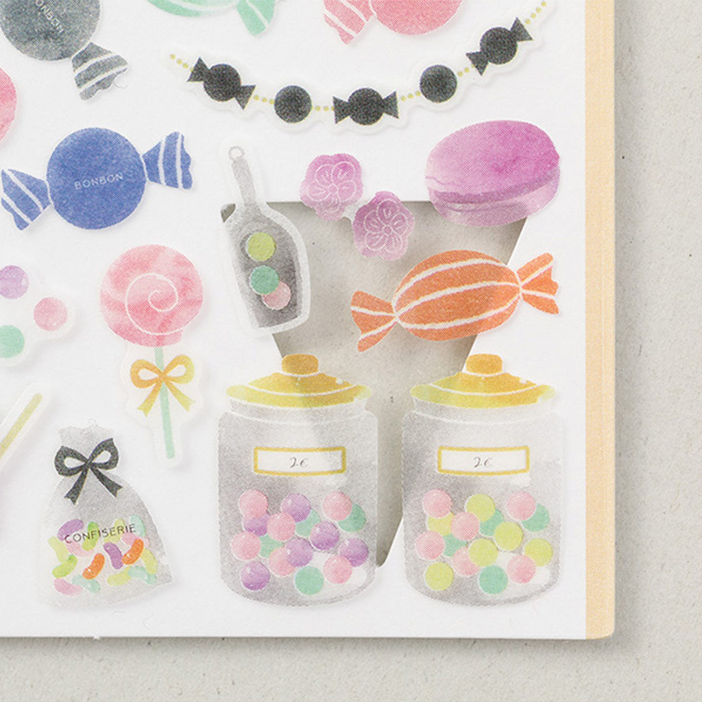 Midori Marche Masking Sticker Candy Pattern