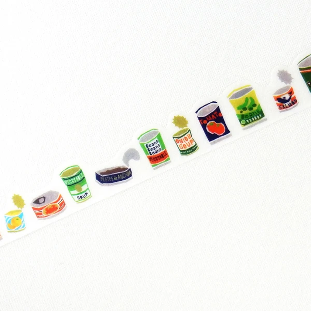 Round Top Masking Tape - Space Craft Can Food