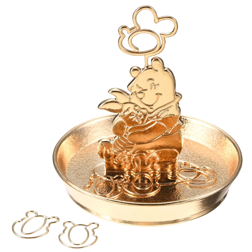 Winnie The Pooh &amp; Piglet Card Stand With Clip