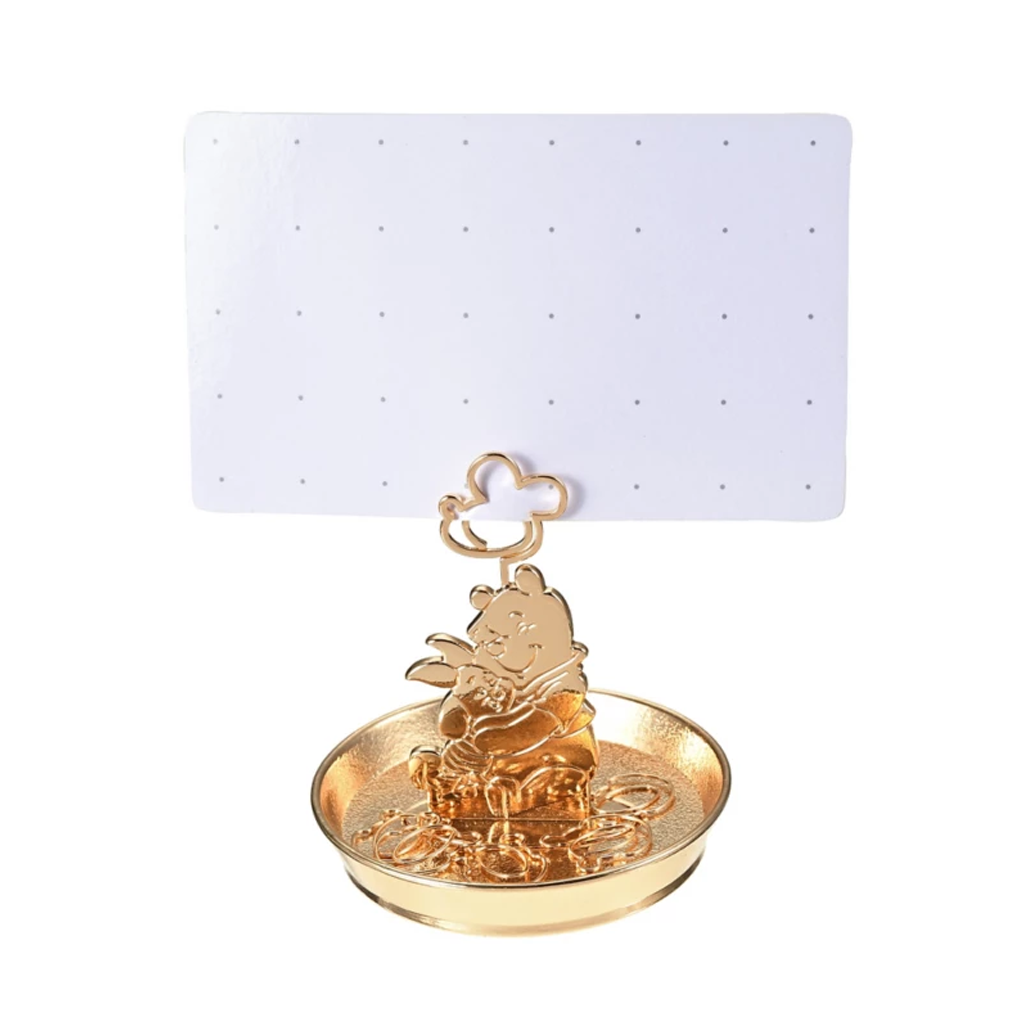 Winnie The Pooh &amp; Piglet Card Stand With Clip