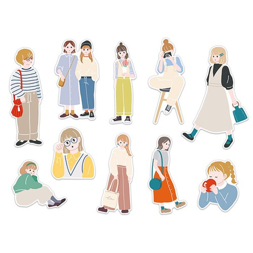 Mind Wave Amie Sticker Casual Girl