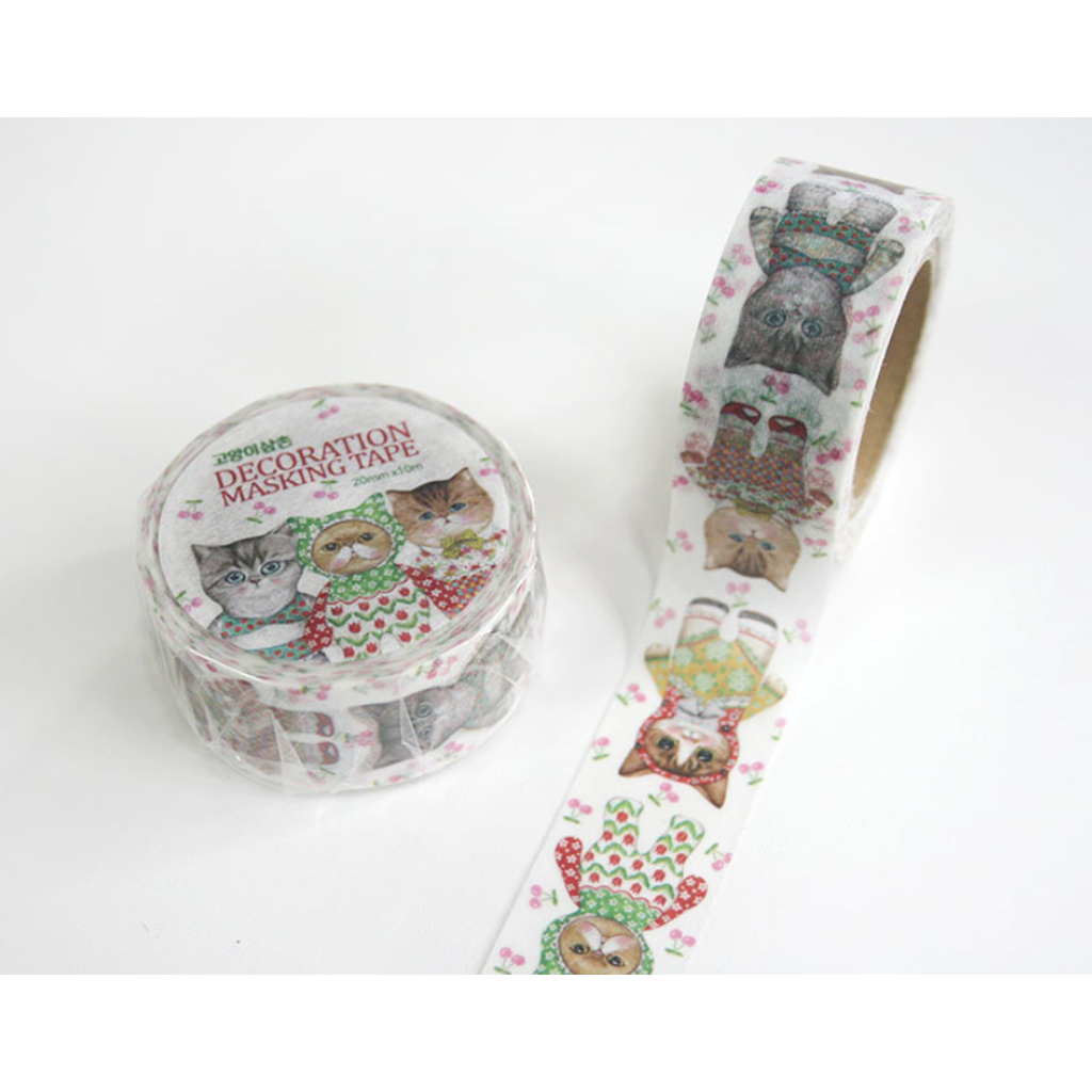 Cat Uncle Masking Tape - Cat Looking At Me