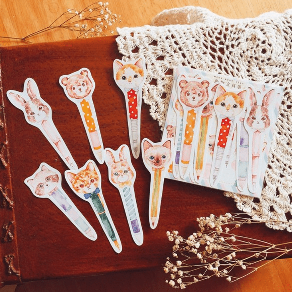 Flake Sticker Meow Meow Star - Animal Pen