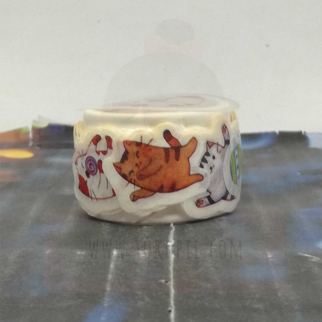 Cat&#39;s Happy Life Masking Tape