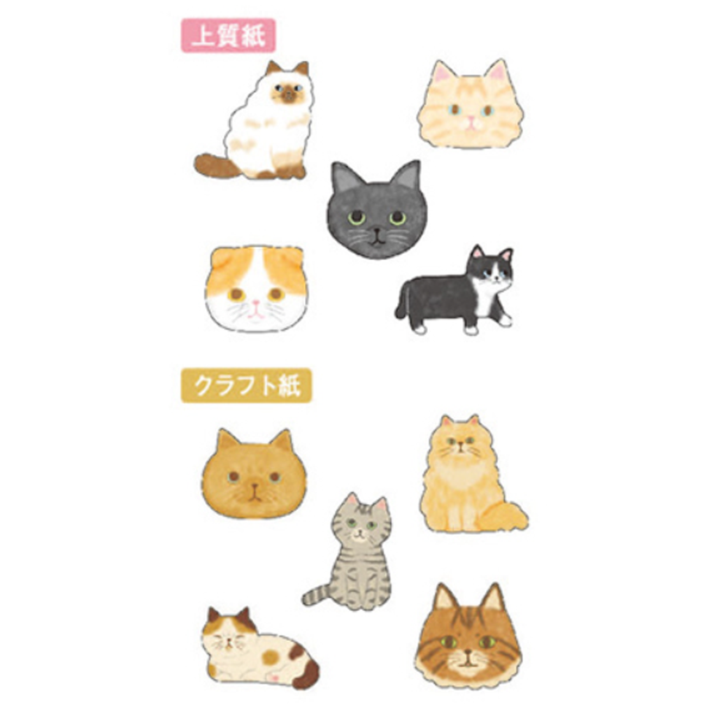 Mind Wave Cat Favorite Seal Flake Sticker