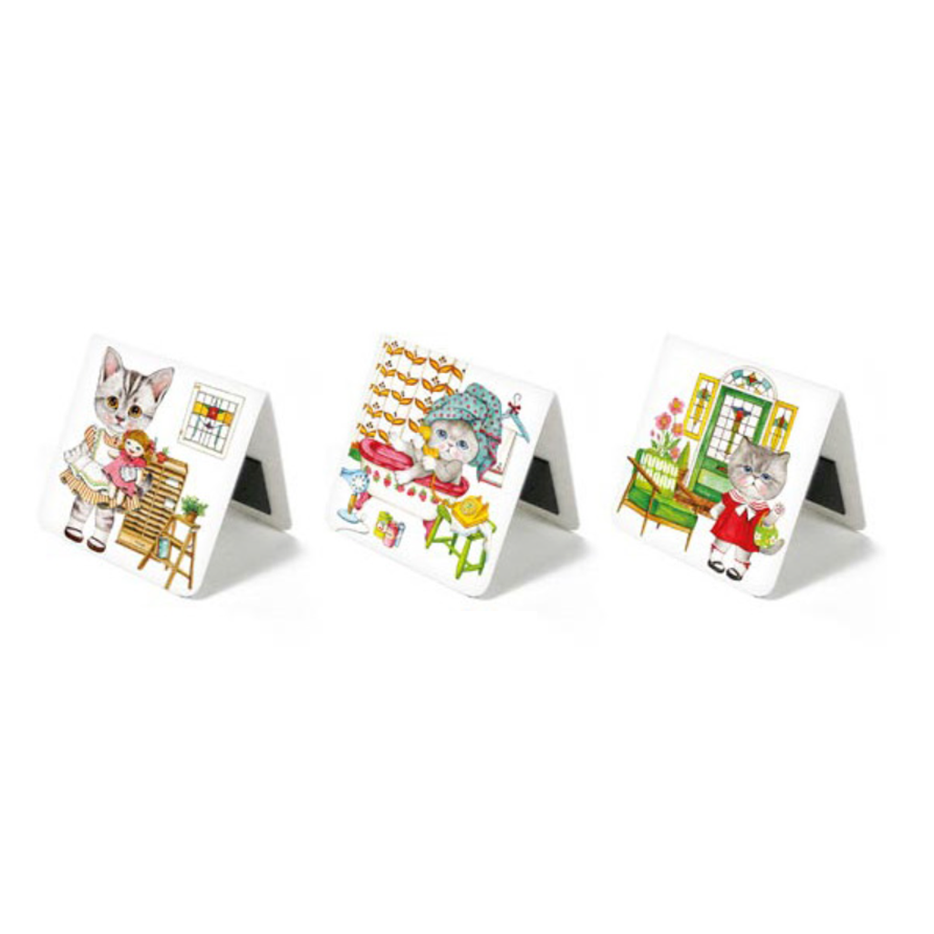 Uncle Cat Magnetic Bookmarks Cat&#39;s Room