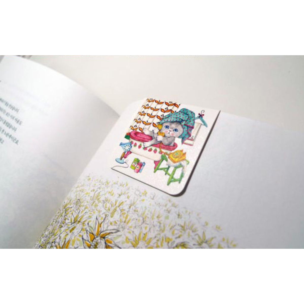 Uncle Cat Magnetic Bookmarks Cat&#39;s Room
