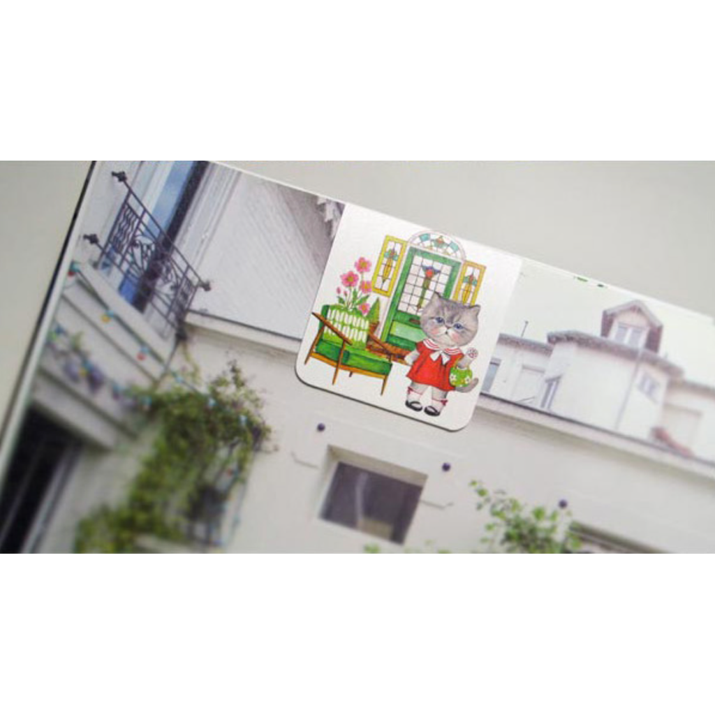 Uncle Cat Magnetic Bookmarks Cat&#39;s Room