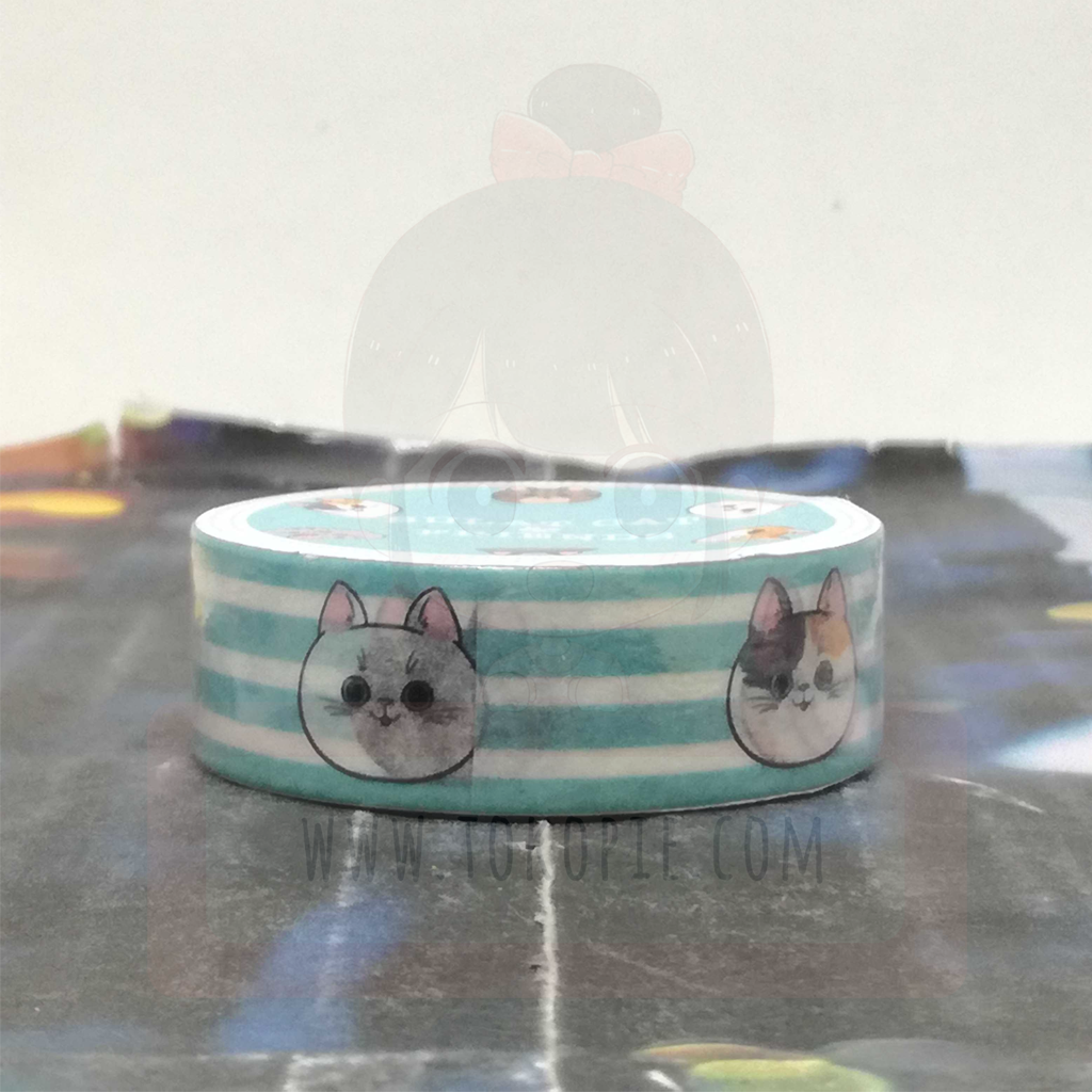 Bulat Cat &amp; Friends Masking Tape - Various Cat