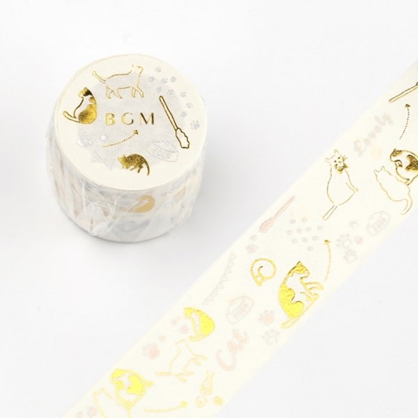 BGM Masking Tape Cat Day