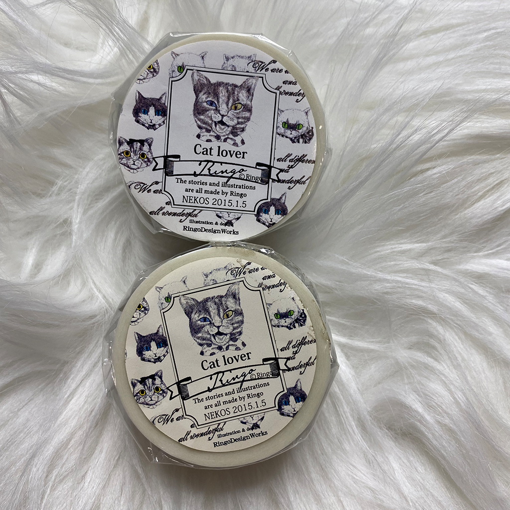 Ringo Design Masking Tape Cat Lover
