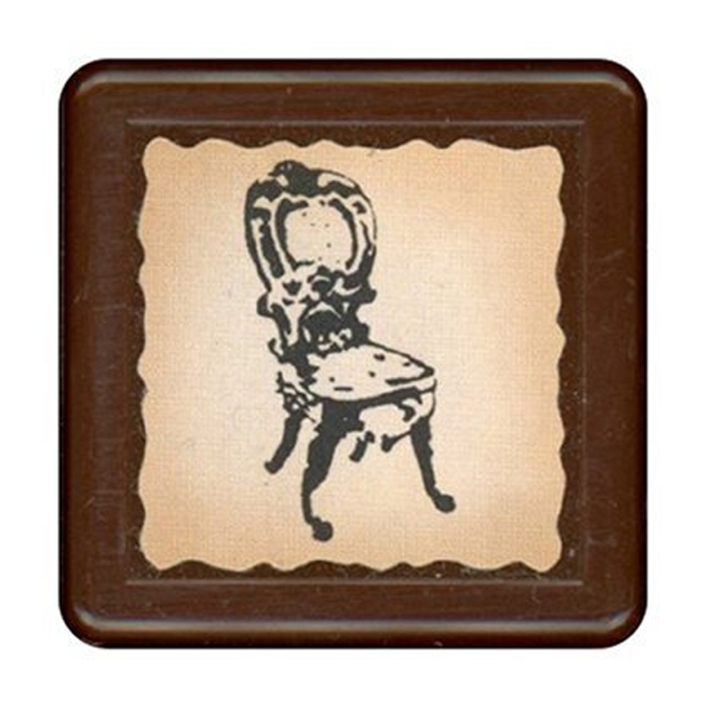 Kodomo No Kao Antique Style Stamp - Chair