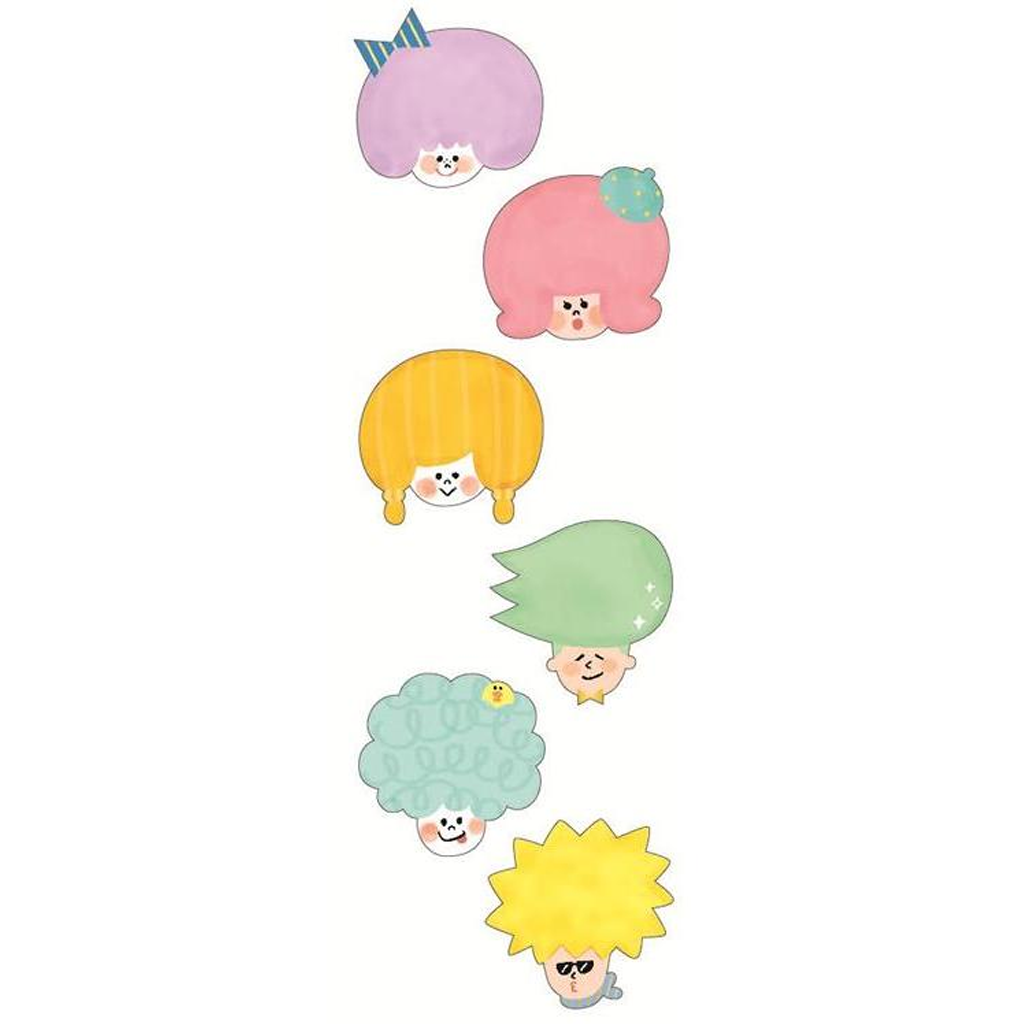 Mind Wave Kakikomeru Character Stickers