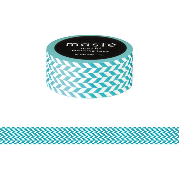 Maste Masking Tape - Blue Check