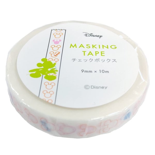 Delfino Masking Tape Mickey Mouse Checkbox