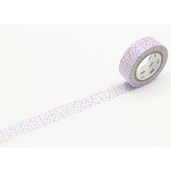 MT Masking Tape - Check Collage Pink