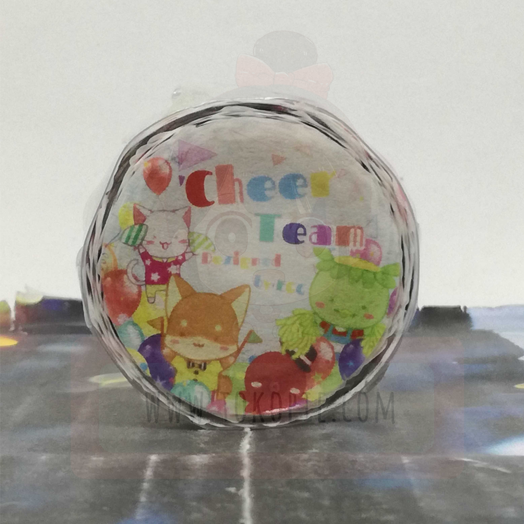 Eggs Box Masking Tape - Cheer Team