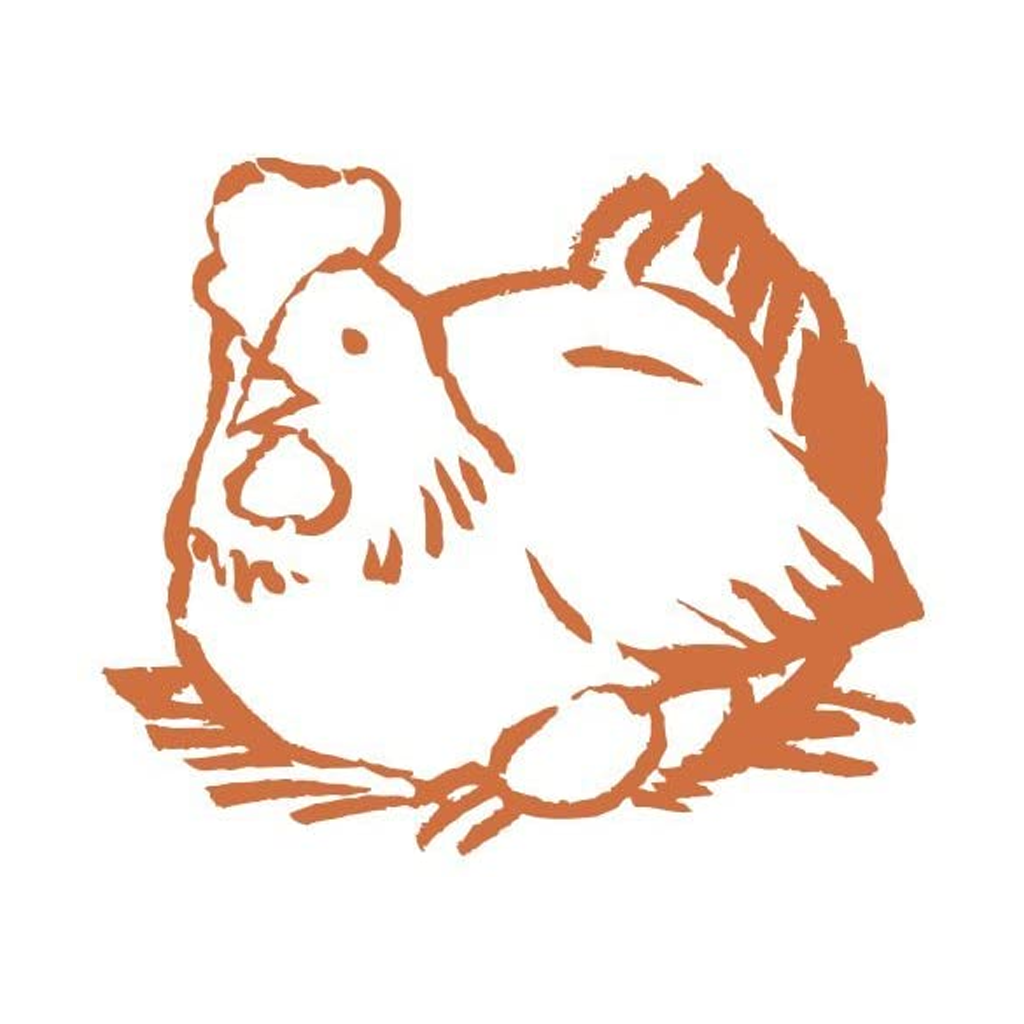 Kodomo No Kao Rubber Stamp Chicken