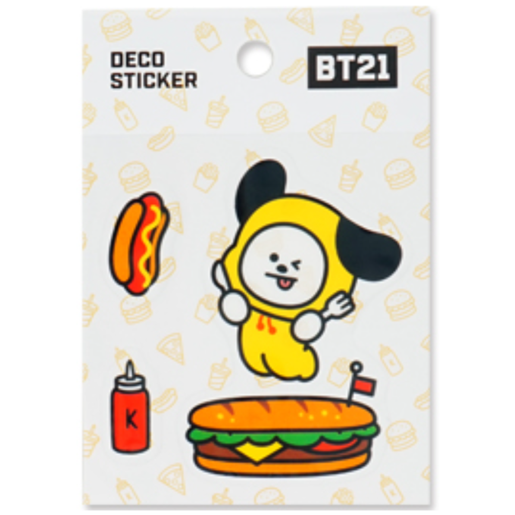 LINE FRIENDS BT21 Deco Sticker Chimmy