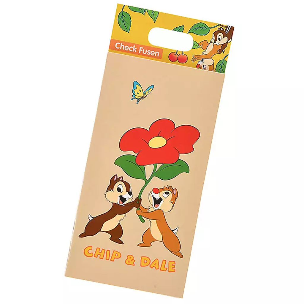 Disney Chip And Dale Check Fusen Sticky Note