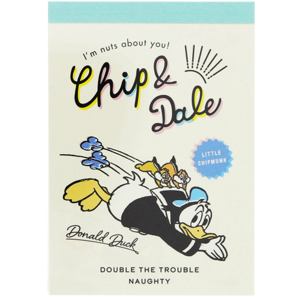 Sun-Star Disney Chip & Dale & Donald Duck Mini Memo