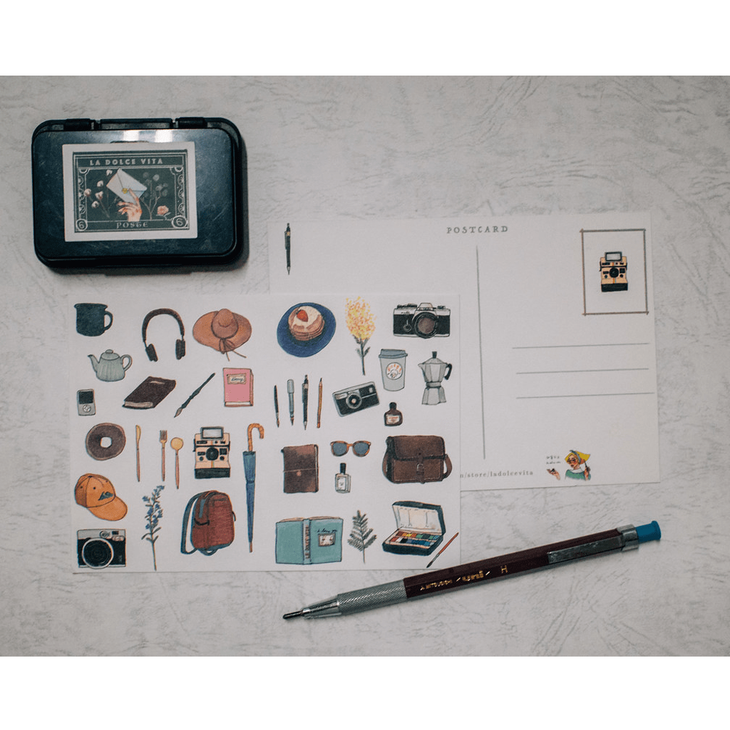 La Dolce Vita Postcard - Choice Of Travel