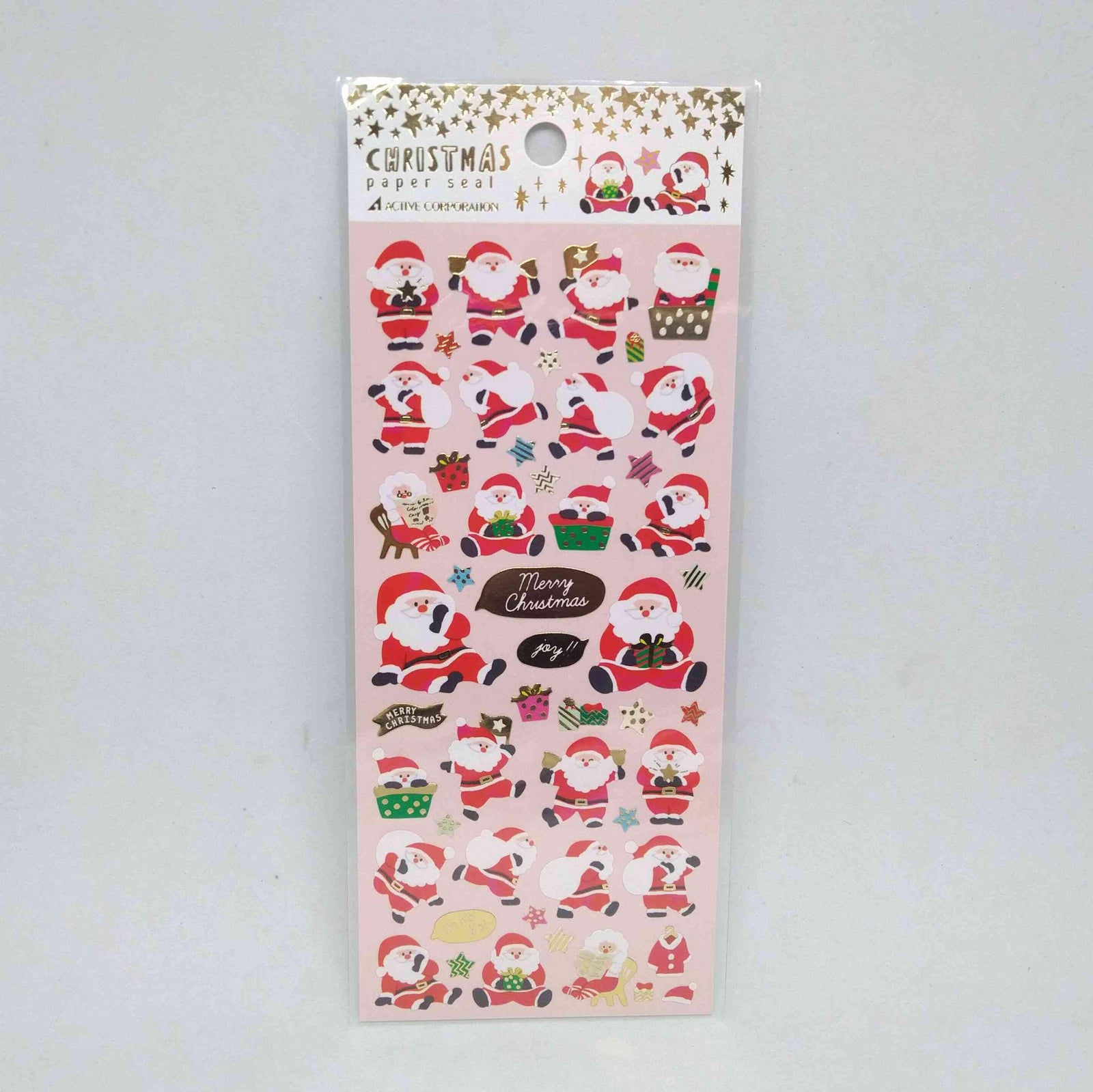 Active Corporation Christmas Paper Seal 10