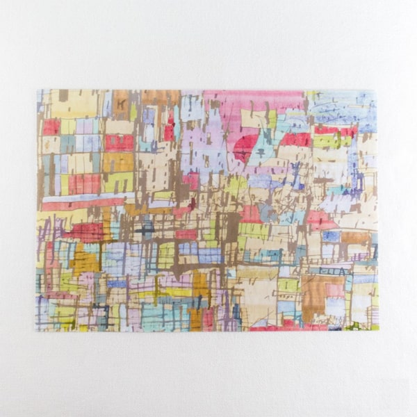 Chamil Garden Masking Sheet/Washi Paper Sticker - City