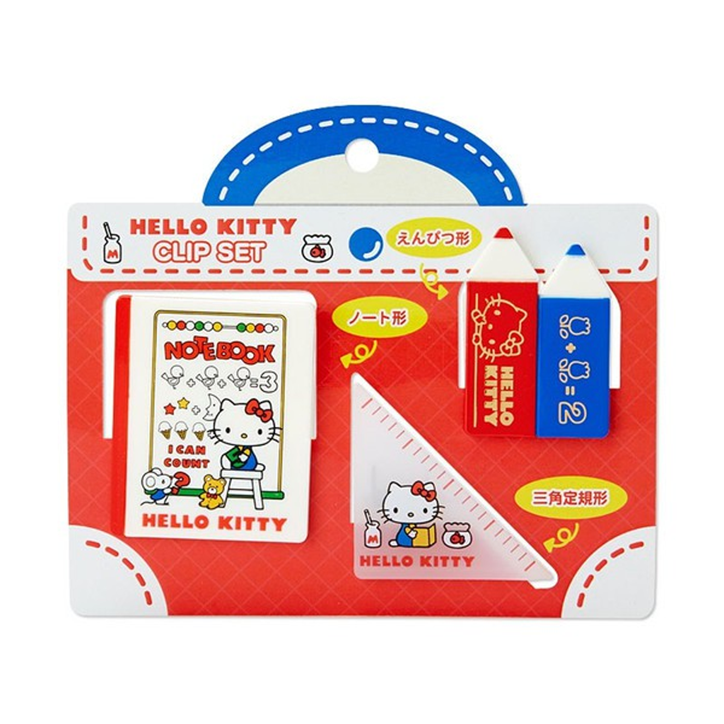 Sanrio Hello Kitty Paper Clip Set Characters