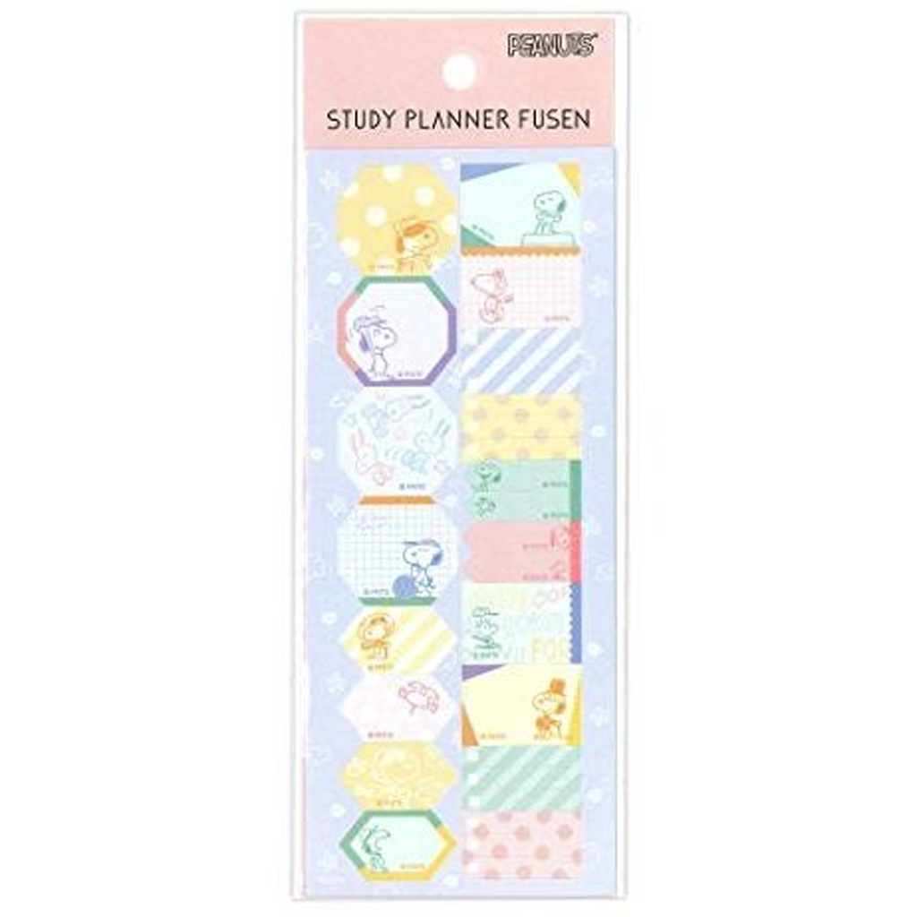 Delfino Peanuts Snoopy Study Planner Fusen Cloud