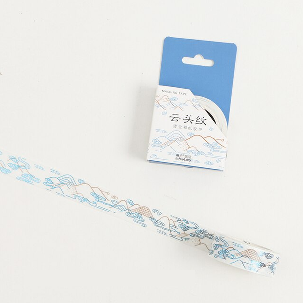 Infeel.me Masking Tape - Clouds