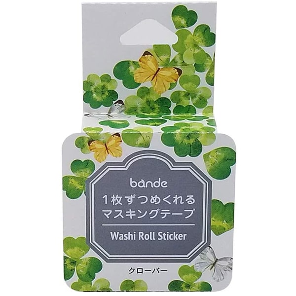 Bande Washi Roll Sticker Clover