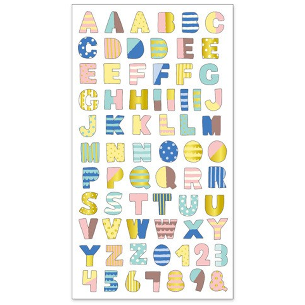 Mind Wave Sticker - Copain Copine Alphabet