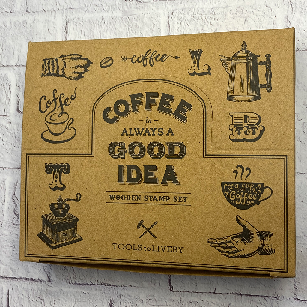 Tools To Liveby Rubber Stamp - Coffee Tools