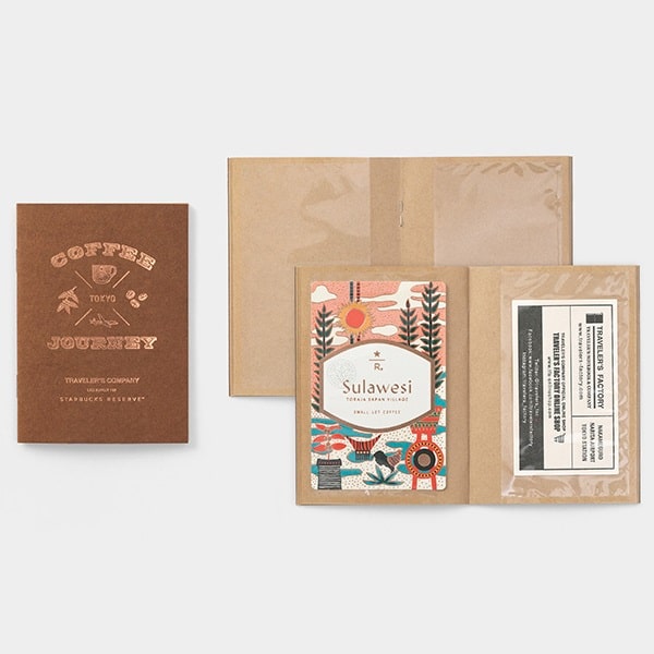 Travelers Notebook Starbucks Roastery Card File Passport Size