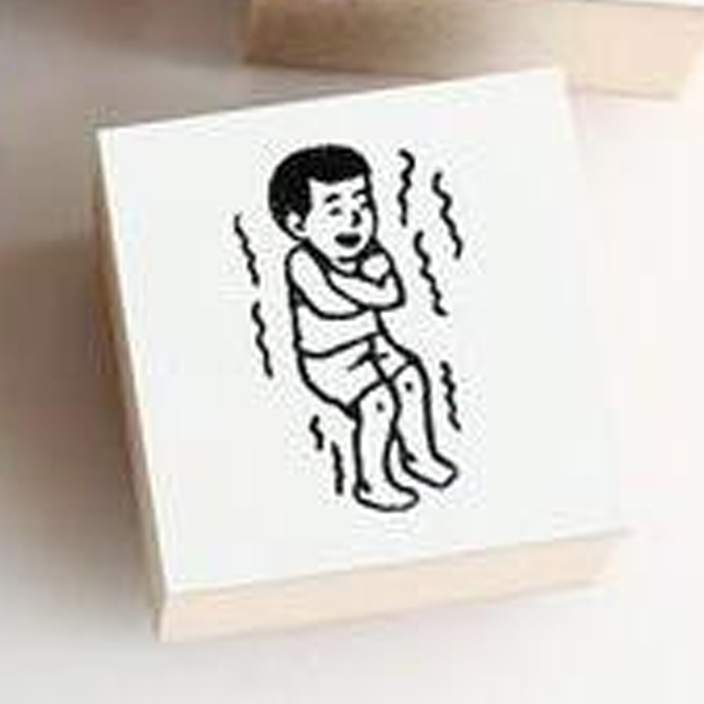 Mizushima Children Weather Stamp