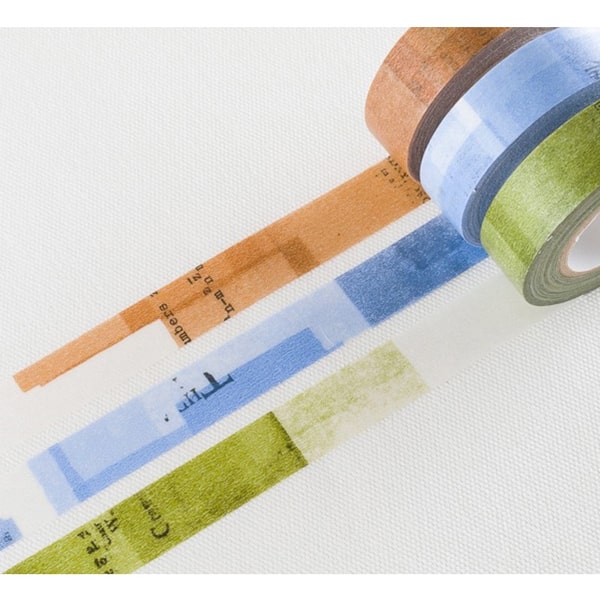 Classiky Washi Masking Tape Collage 3 Color Set