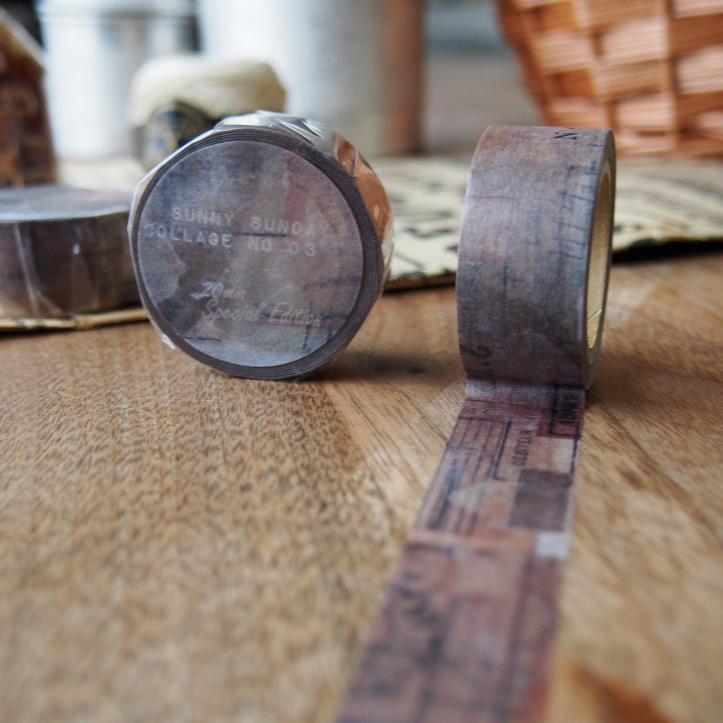 Sunny Sunday Collage No.03 20mm Special Edition Masking Tape