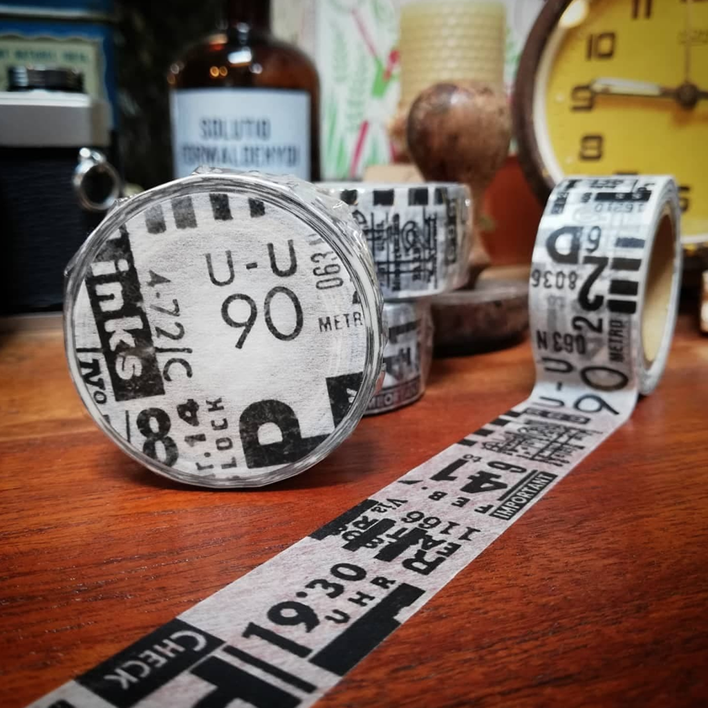 Sunny Sunday Collage Stamps Masking Tape