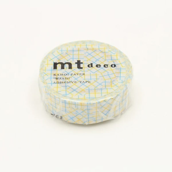 MT Masking Tape - Check Collage Yellow