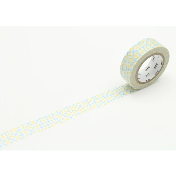 MT Masking Tape - Check Collage Yellow