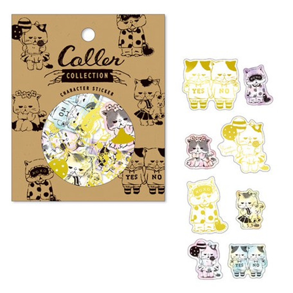 Mind Wave Coller Character Flake Sticker Pack