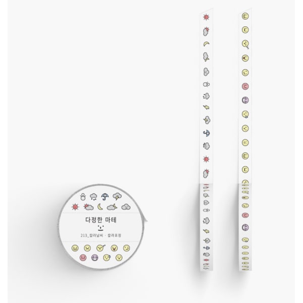Rihoon Masking Tape - Emoji