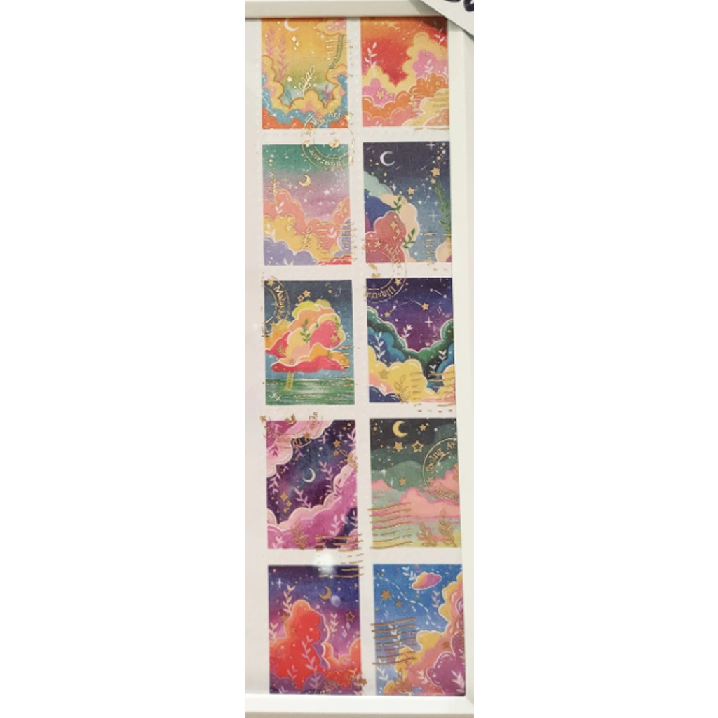Jooing Art Washi Sampler Postage Stamp
