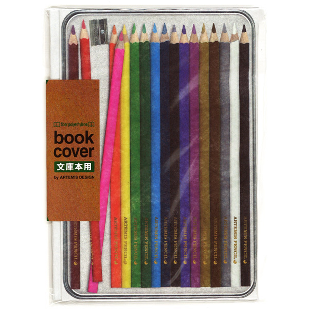 Artemis Japan Fiber Book Cover Paperback Book Size Color Pencil