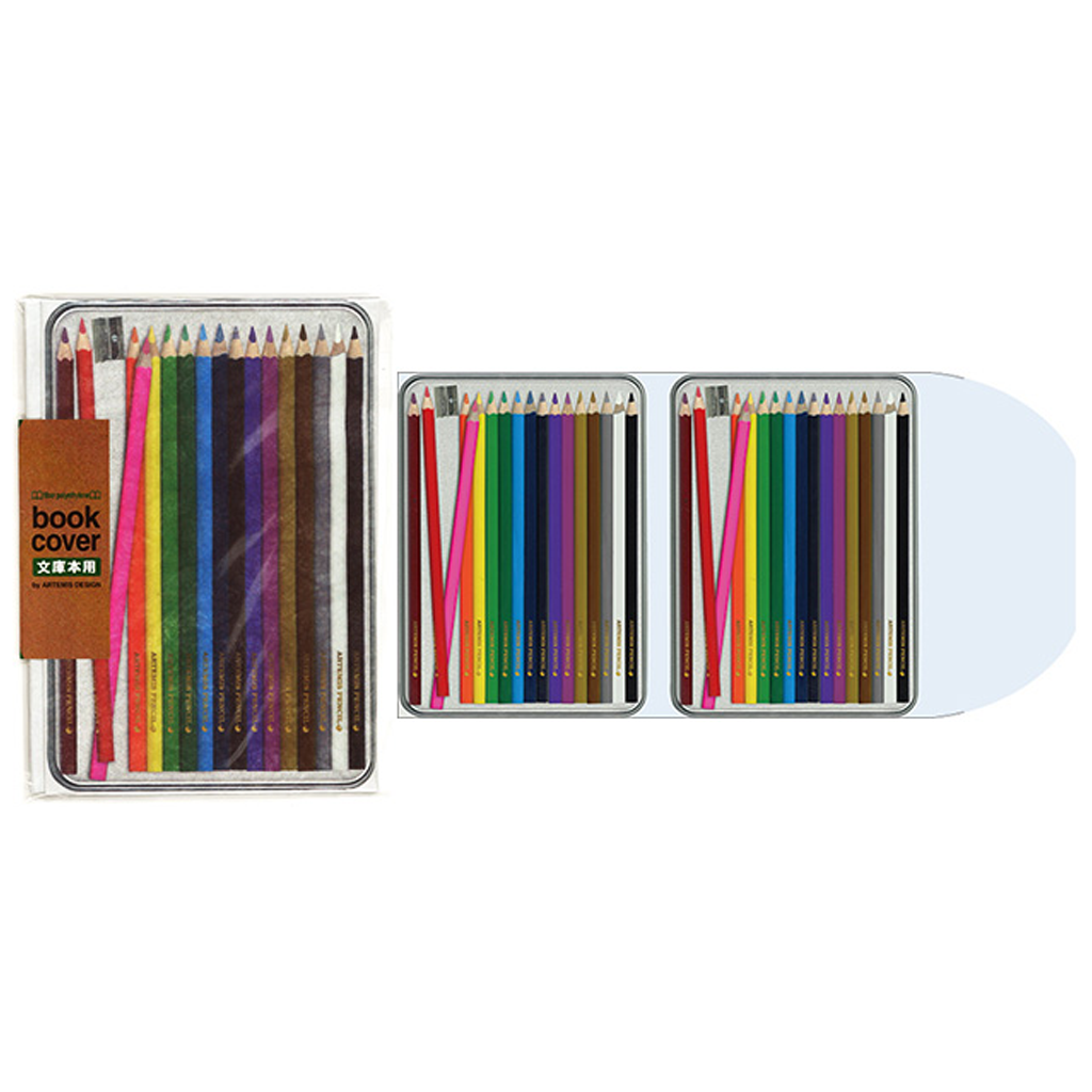 Artemis Japan Fiber Book Cover Paperback Book Size Color Pencil