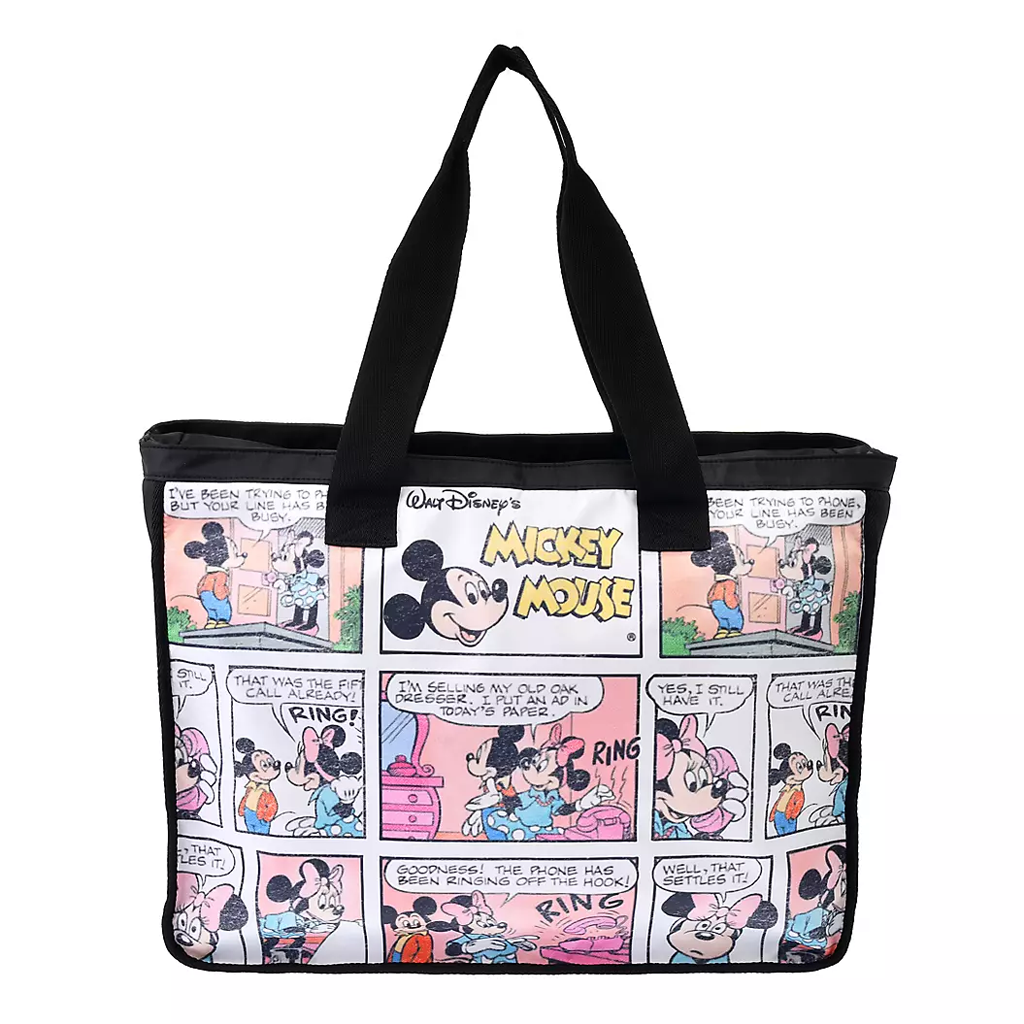 Disney Mickey &amp; Minnie Tote Bag Comics