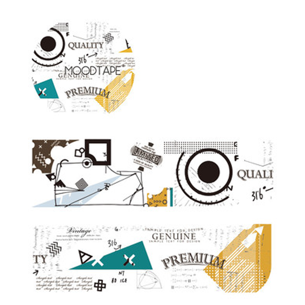 Moodtape Masking Tape - Confusion 5