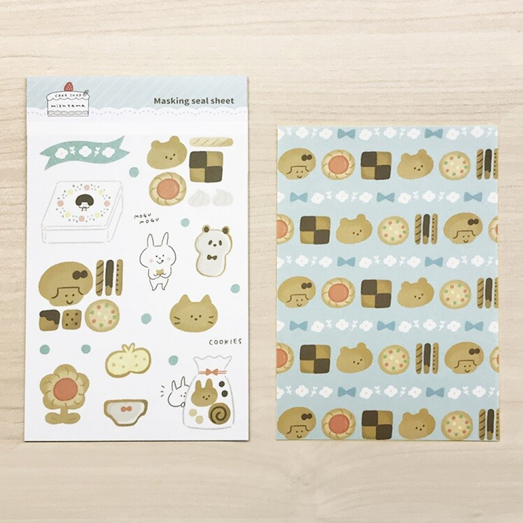 Mizutama Masking Sticker Sheet