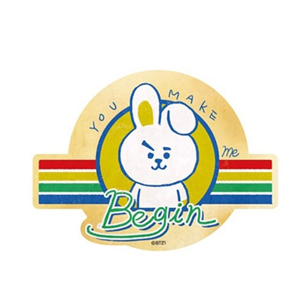 LINE Friends BT21 Travel Sticker Cooky